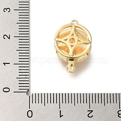 Brass Box Clasps with Resin&nbsp;LS-KK-H480-07G