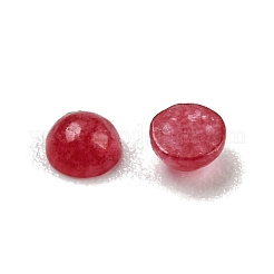 Natural White Jade Dyed Cabochons&nbsp;G-H309-02-01