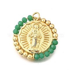 Rack Plated Brass Pendant&nbsp;KK-Z039-05F