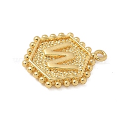 Brass Pendants&nbsp;KK-B126-01G-W