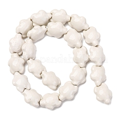 Handmade Porcelain Beads Strands&nbsp;LAMP-G140-02D