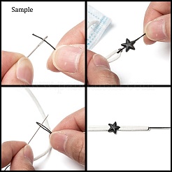 Star PVC Plastic Cord Lock for Mouth Cover&nbsp;LS-KY-D013-02F