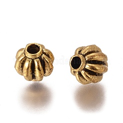 Tibetan Style Spacer Beads&nbsp;X-TIBEB-Q007-AG-LF
