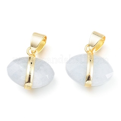 Natural Aquamarine Charms&nbsp;G-L528-18G