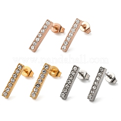 PVD Vacuum Plating 304 Stainless Steel Stud Earring&nbsp;EJEW-C099-08