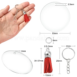 DIY Blanks Vinyl Charm Keychain Making Kit&nbsp;DIY-CJ0002-19