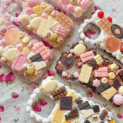 100Pcs 3 Styles Resin Decoden Cabochons&nbsp;RESI-SP0001-28