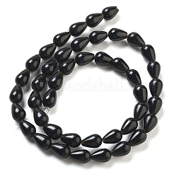 Natural Black Stone Beads Strands&nbsp;G-B106-A19-01