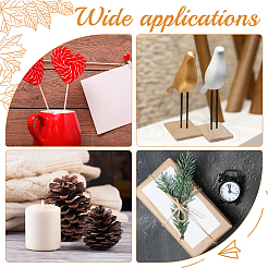 Unfinished Wood Tags&nbsp;DIY-WH0349-07
