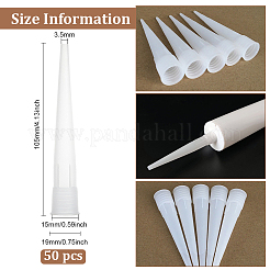 Plastic Caulking Nozzle Applicators&nbsp;TOOL-WH0136-83