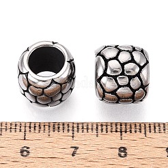 304 Stainless Steel Large Hole Beads&nbsp;STAS-T072-108AS