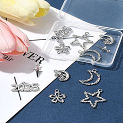 12Pcs 6 Styles Alloy Pendants&nbsp;FIND-FS0003-38P
