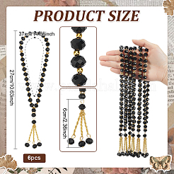 6Pcs Muslim Islamic Prayer Rosary Bracelets&nbsp;BJEW-PH0004-64A