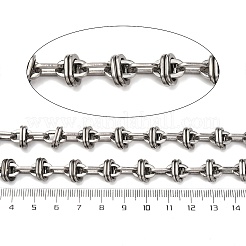 304 Stainless Steel knot Link Chains&nbsp;CHS-S012-12P