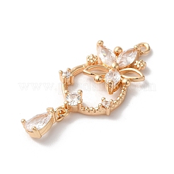 Brass Pendants&nbsp;KK-C062-036G-02