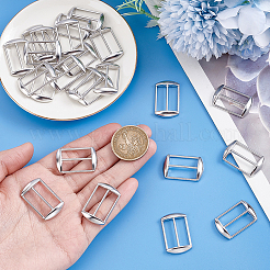 24Pcs Alloy Tri-Glide Adjuster Buckles&nbsp;FIND-GA0008-33P