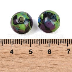 Glazed Porcelain Beads&nbsp;PORC-Q167-12mm-06