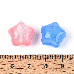 Opaque Imitation Cat Eye Resin Beads&nbsp;RESI-T060-37M