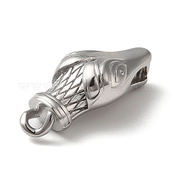 Non-Tarnish 304 Stainless Steel Pendant Rhinestone Settings&nbsp;STAS-Q252-27P