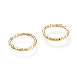 Brass Open Jump Rings&nbsp;KK-M207-02G