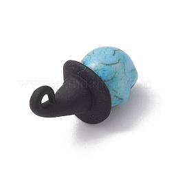 Synthetic Turquoise Dyed Pendants&nbsp;X1-PALLOY-TA00114