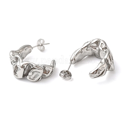 Non-Tarnish 304 Stainless Steel Twist Stud Earrings&nbsp;EJEW-K244-36P