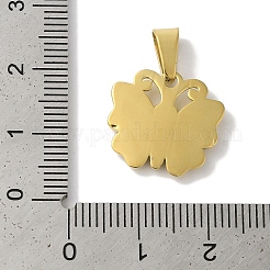 Ion Plating(IP) 304 Stainless Steel Pendants&nbsp;STAS-Z075-18G