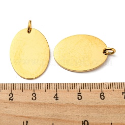 304 Stainless Steel Stamping Blank Tag Pendants&nbsp;STAS-L022-182G
