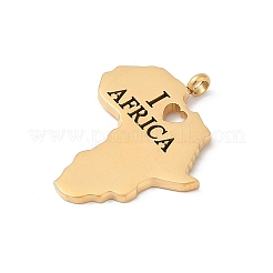 304 Stainless Steel Pendants&nbsp;LS-STAS-Z120-01A-G