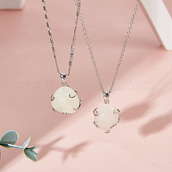 2Pcs 925 Sterling Silver Hollow Charm Cabochon Settings&nbsp;DIY-BC0010-02P
