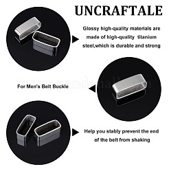 Stainless Steel Belt Loop Keepers&nbsp;FIND-WH0110-795