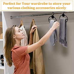 Plastic Scarf Display Hangers&nbsp;AJEW-WH0504-67B