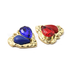 Rack Plating Alloy Resin Pendants&nbsp;PALLOY-K010-23G