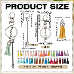 DIY Keychain Making Kit&nbsp;DIY-GO0002-93