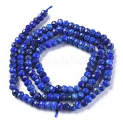 Natural Lapis Lazuli Beads Strands&nbsp;G-E560-Q01