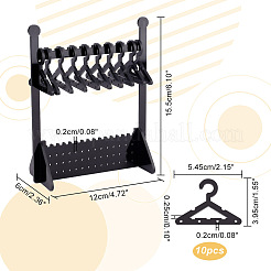 Opaque Acrylic Earrings Display Hanger&nbsp;EDIS-WH0029-33A