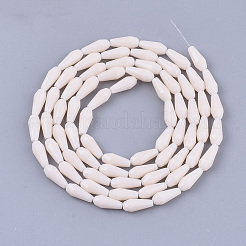 Opaque Solid Color Glass Beads Strands&nbsp;X-GLAA-T009-001F