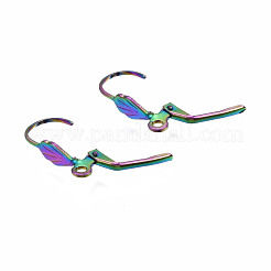 304 Stainless Steel Leverback Earring Findings&nbsp;STAS-N098-005