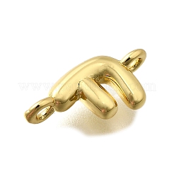 Brass Connector Charms&nbsp;KK-P295-01G-F