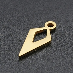 201 Stainless Steel Open Back Bezel Pendants&nbsp;STAS-R111-LA173-6