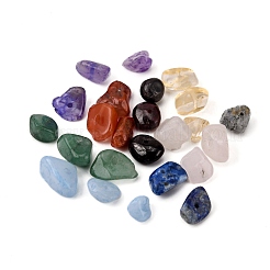 8 Colors Natural Stones Chip Bead Sets&nbsp;G-FS0002-33