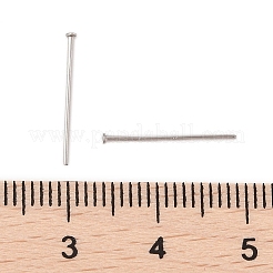 304 Stainless Steel Flat Head Pins&nbsp;STAS-Z089-03P-01