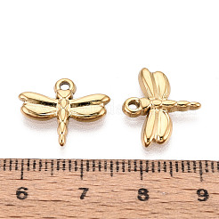 304 Stainless Steel Dragonfly Pendants&nbsp;STAS-T069-22G