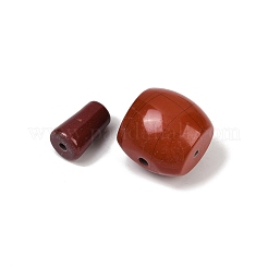 Natural Red Jasper 3 Hole Guru Beads&nbsp;G-F795-F01-02