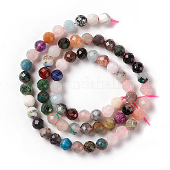 Natural & Synthetic Mixed Stone Beads Strands&nbsp;G-F717-04