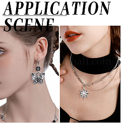 40PCS 10Style Tibetan Style Alloy Pendants&nbsp;TIBE-SC0007-14