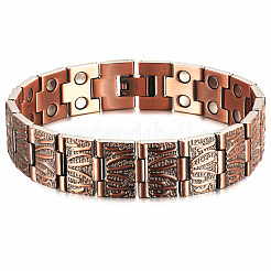 Watchband Brass Magnetic Bangles&nbsp;WG96E3F-01