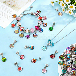 100Pcs Alloy European Dangle Charms&nbsp;HJEW-PH02622