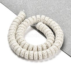 Natural Lava Rock Dyed Beads Strands&nbsp;G-L586-A01-14