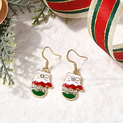 6 Pairs Alloy Enamel Dangle Earrings&nbsp;EJEW-JE06605